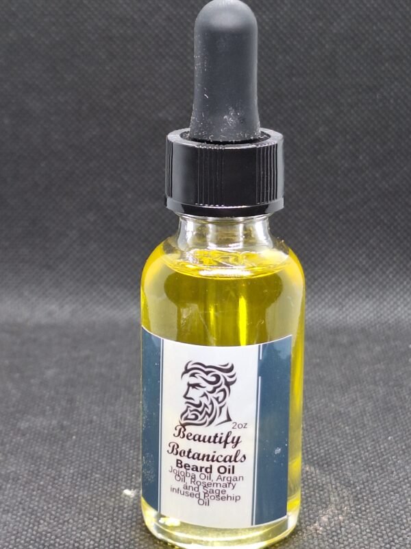 20251202_194115 1.5oz Rosemary Sage Infused Argan Beard Oil with Lime and Rosemary