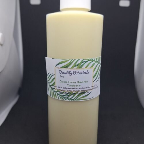 8oz Quinoa Honey Shine Hair Conditioner in Lime and Cedarwood