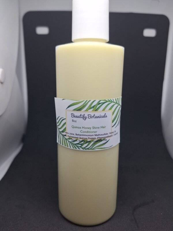 8oz Quinoa Honey Shine Hair Conditioner in Lime and Cedarwood