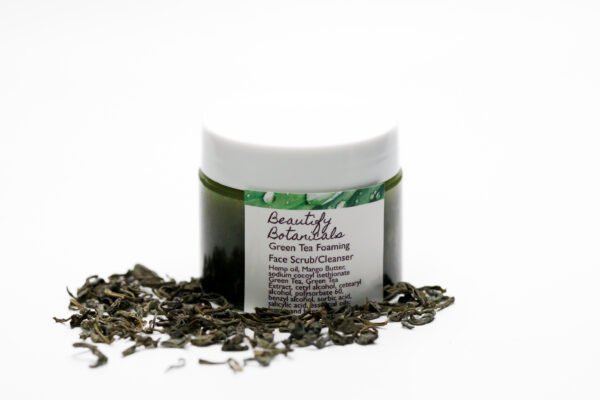 _MG_0955 Green Tea Foaming Facial Scrub/ Cleanser 2oz