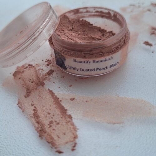 Lightly Dusted Peach Blush