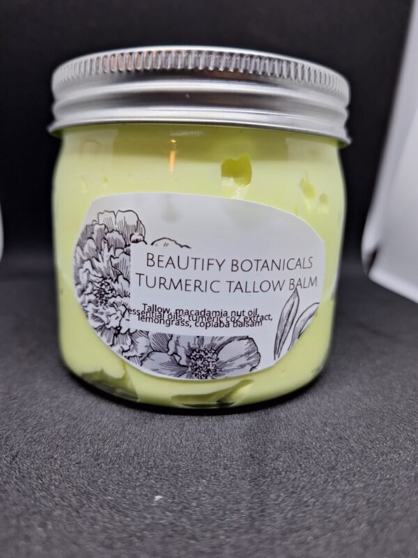 8oz Turmeric Tallow Balm