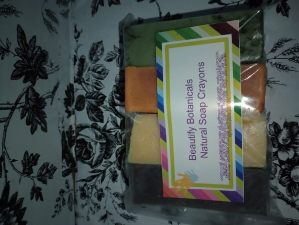 Natural Soap Crayons Mini 4 pack *Random Colors* 6 ounce