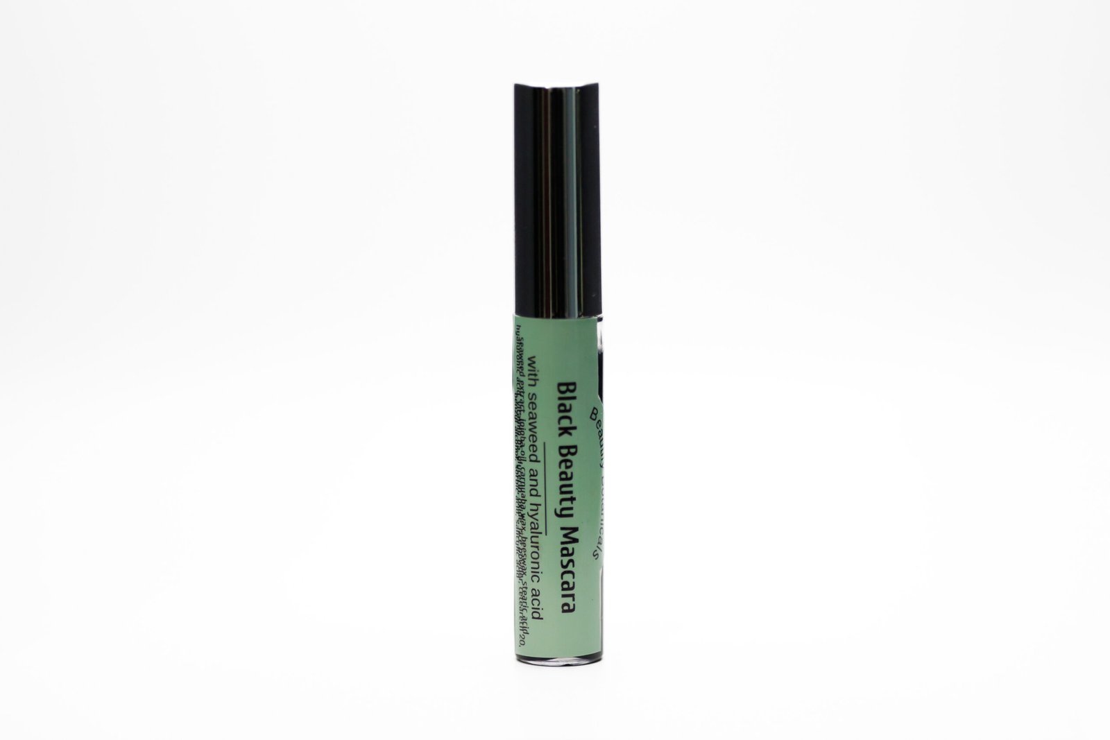 Black Beauty Mascara with Hyaluronic Acid, Vitamin B5, and Seaweed Extract