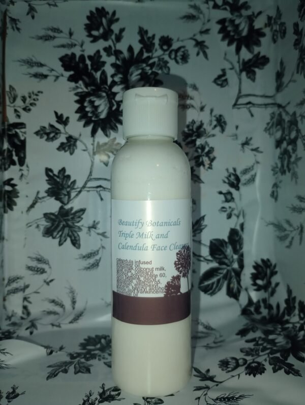 4oz Triple Milk and Calendula Face Cleanser