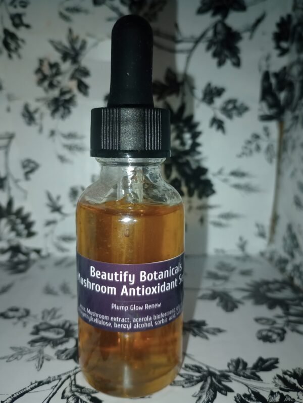 1.5oz Mushroom Antioxidant Serum Plump, Glow, Renew