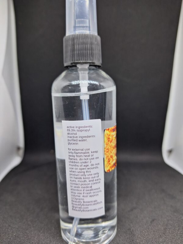 Salamandra Sanitizer Hand Santizer 4oz