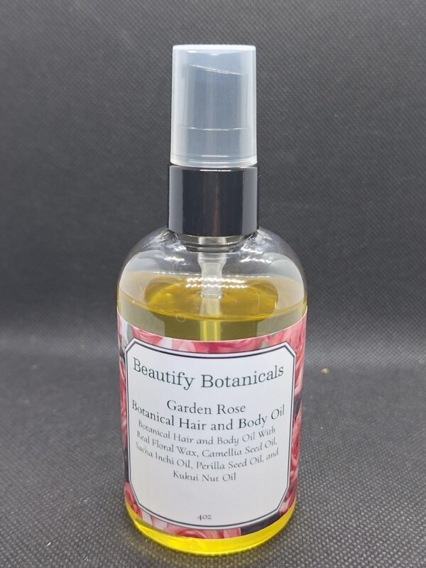 20260211_151808 Garden Rose Botanical Hair and Body Oil 4oz