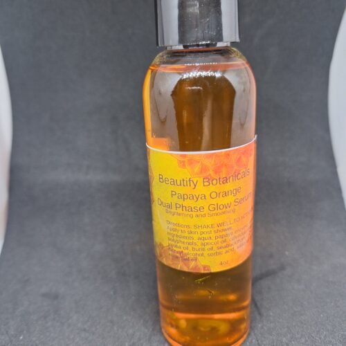 Papaya Orange Dual Phase Glow Serum 4oz