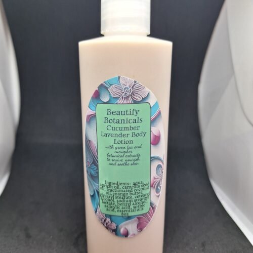 Cucumber Lavender Body Lotion 8oz