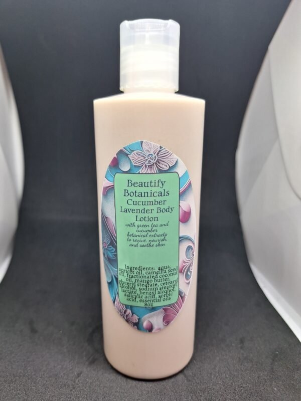 Cucumber Lavender Body Lotion 8oz