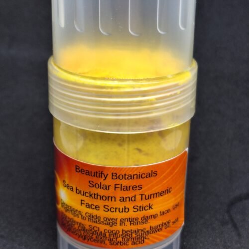 Solar Flares Sea Buckthorn and Turmeric Face Scrub Stick