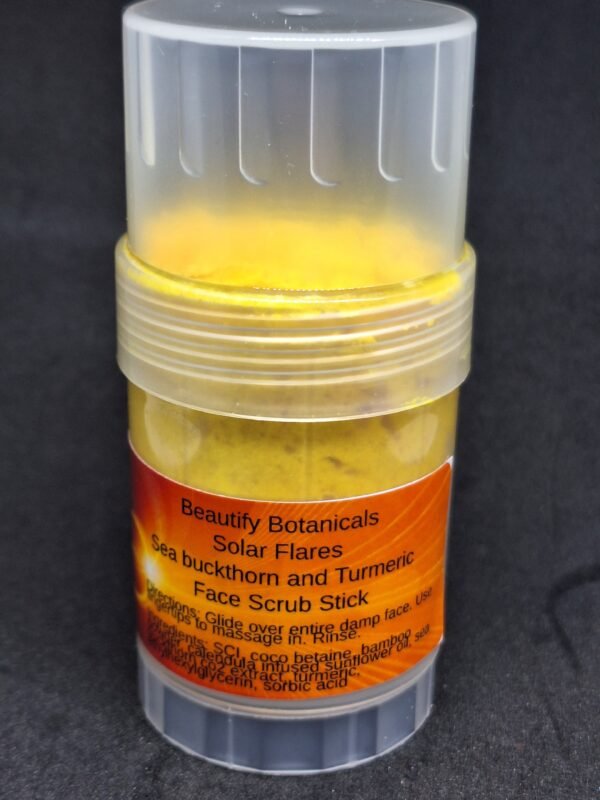 Solar Flares Sea Buckthorn and Turmeric Face Scrub Stick