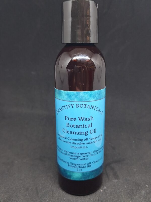 Pure Wash Botanical Cleansing Oil 4oz