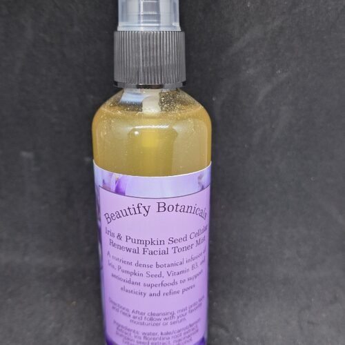 Iris & Pumpkin Seed Cellular Renewal Facial Toner Mist 4oz